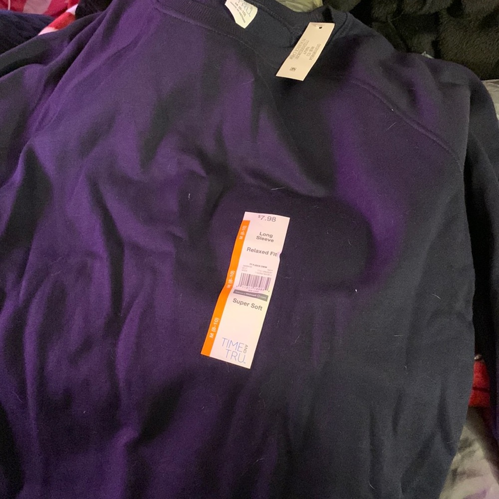 Brand new navy long sleeve size small
